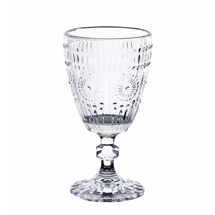Set 6 calici vino in vetro 25 cl - Sunflower