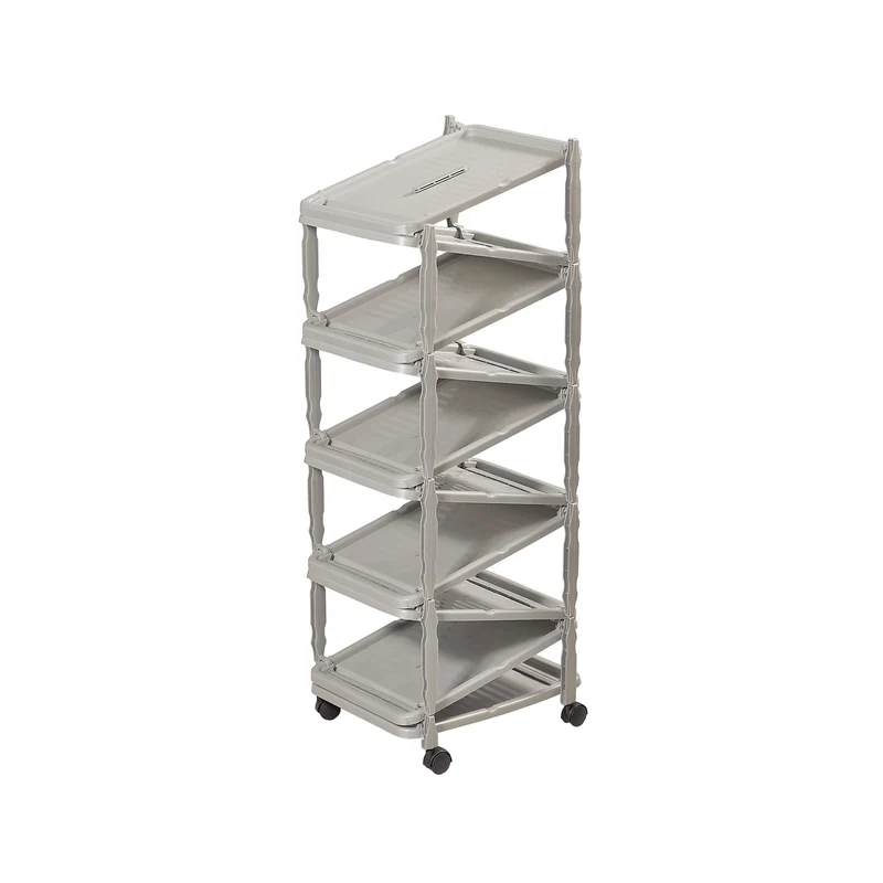 Carrello Zip 10 Mix Grigio Tortora/Nero