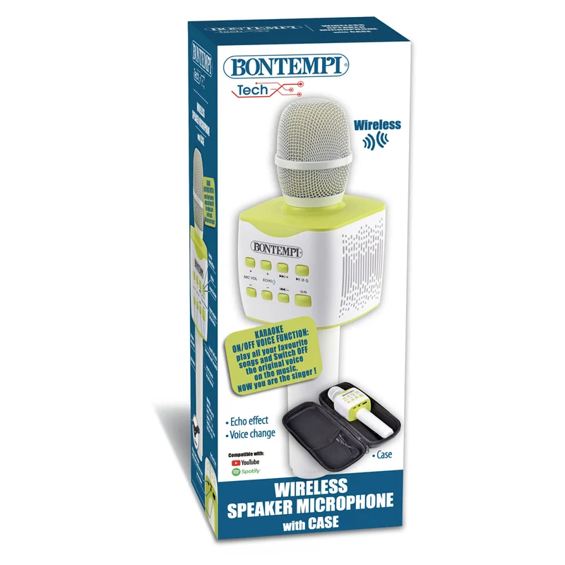Microfono Wireless Con Custodia