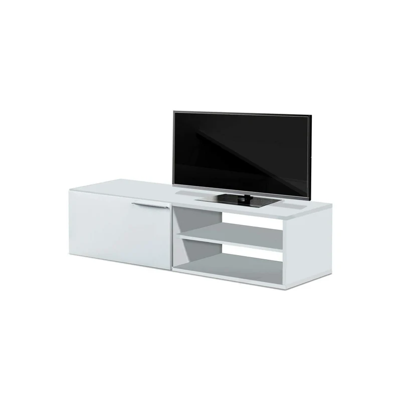 Mobile Soggiorno Porta Tv Bianco 130x42x35cm