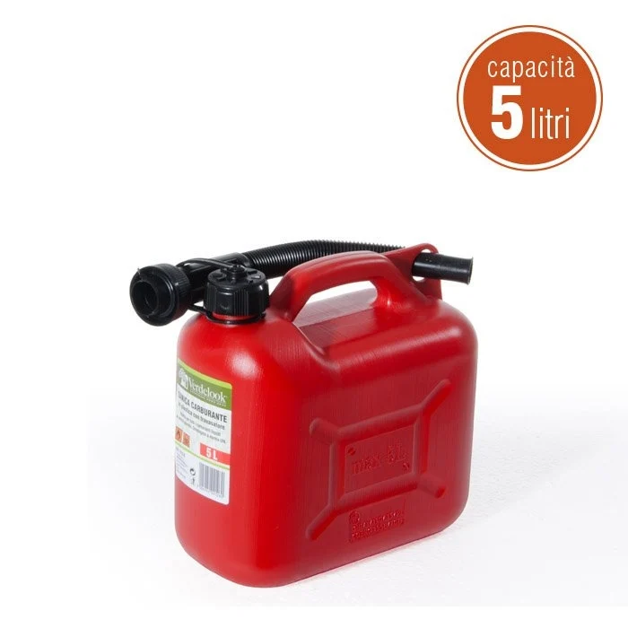 Tanica per carburante con boccaglio 5 litri
