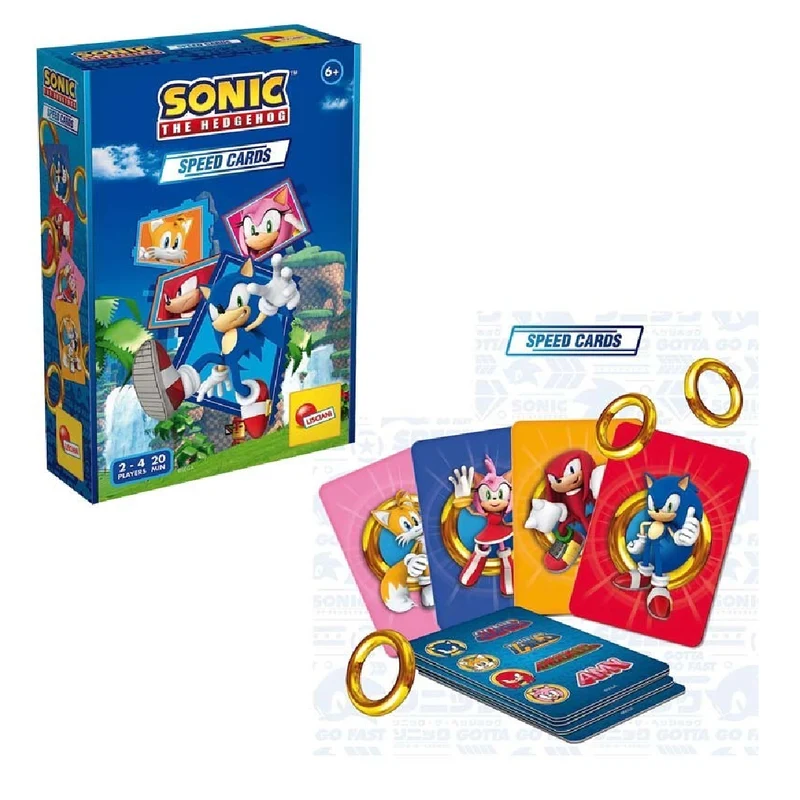 Sonic Speed Cards Gioco Da Tavolo