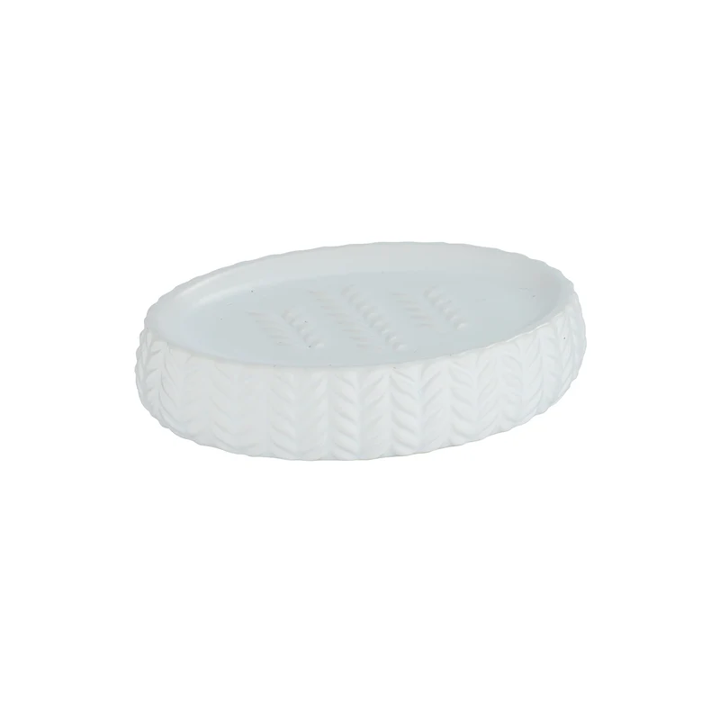 Portasapone Barinas Bianco Ceramica