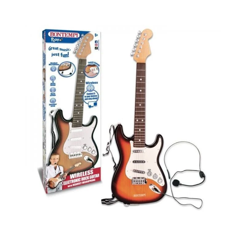 Chitarra Elettronica Con Microfono