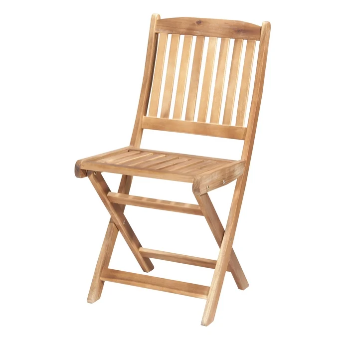 Sedia pieghevole da giardino in legno - Garden