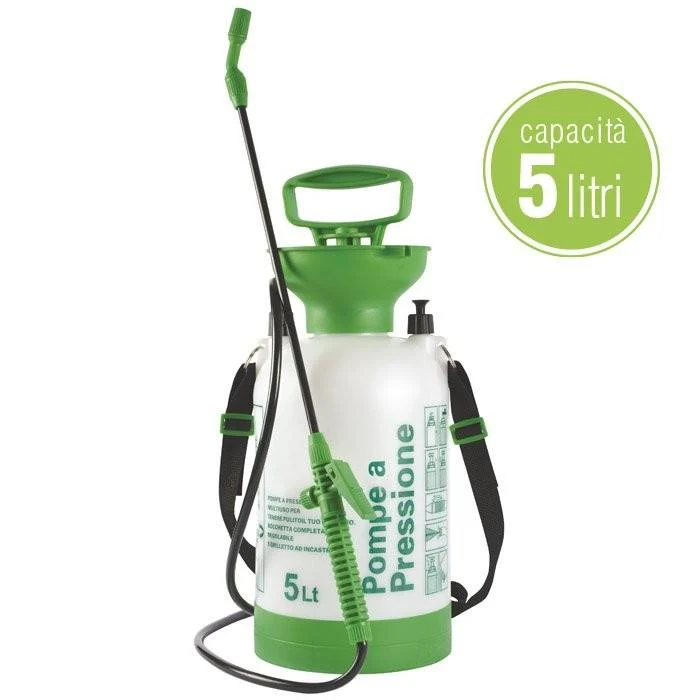 Pompa plastica Lenny con lancia 5 litri