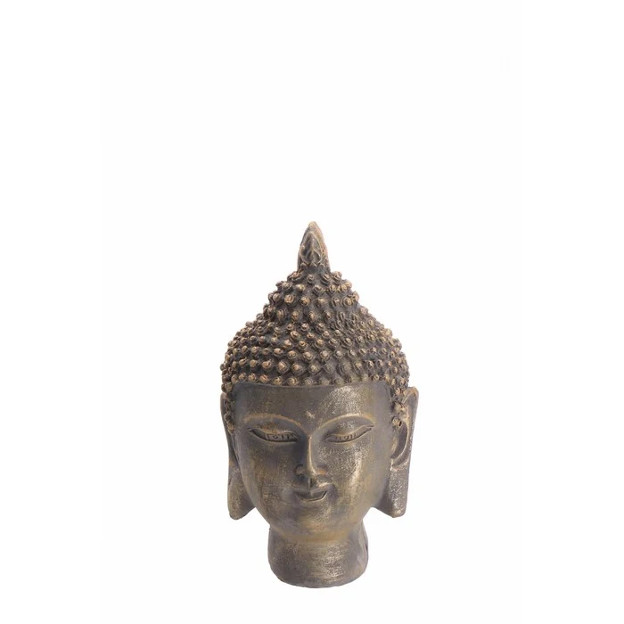 Decorazione testa in cemento - Buddha