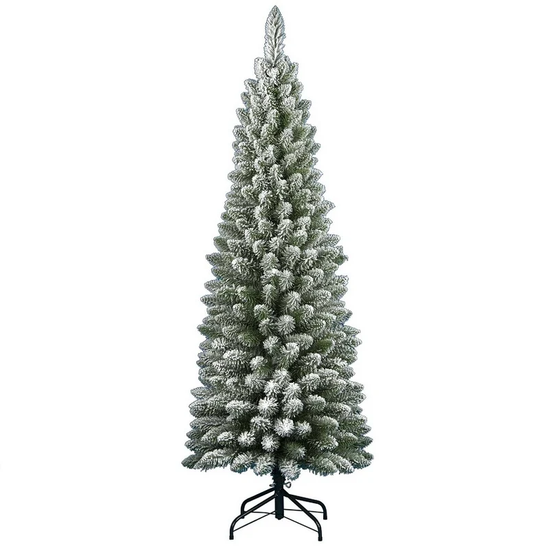 Albero Di Natale Silvestre 180 Cm Innevato