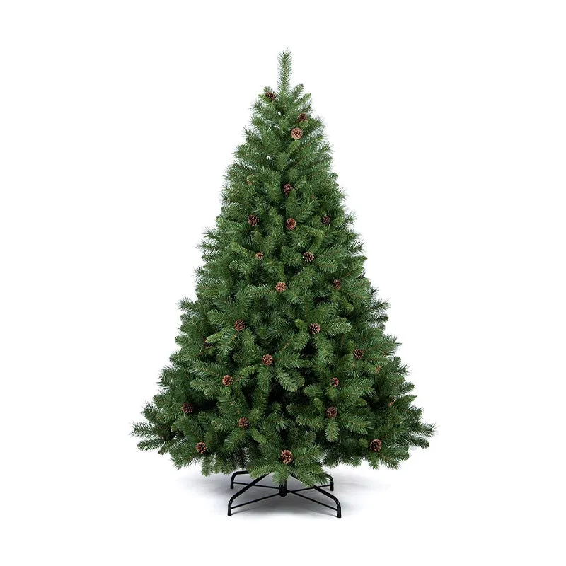 Albero Di Natale Houston Con Pigne 150 Cm