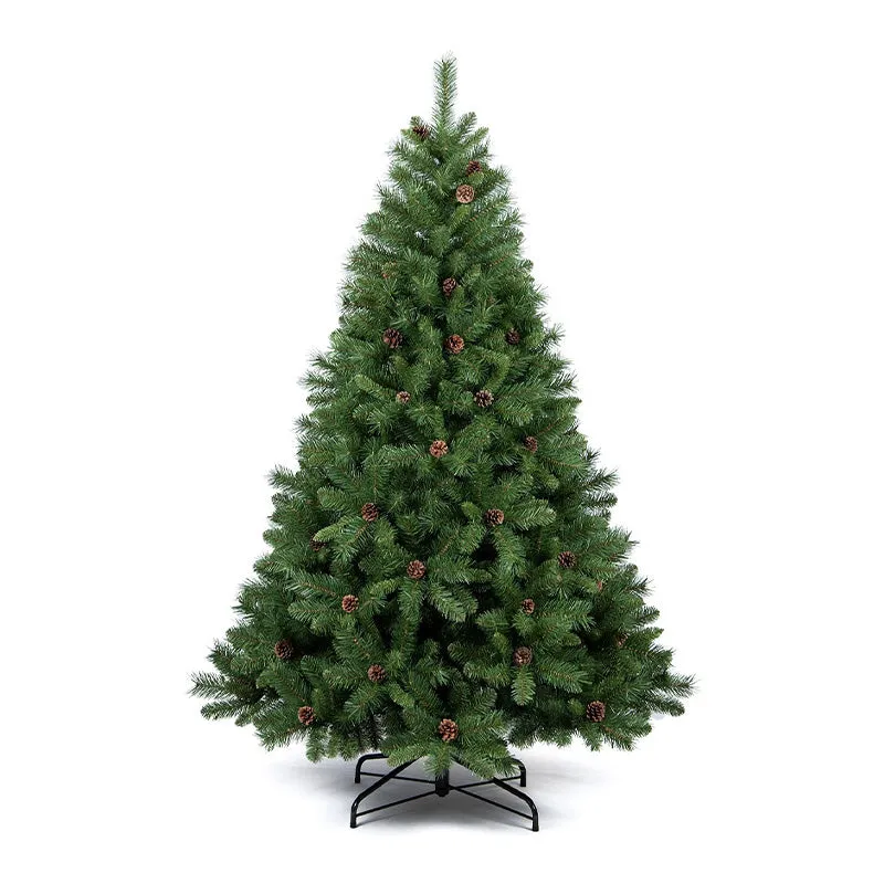 Albero Di Natale Houston Con Pigne 180 Cm