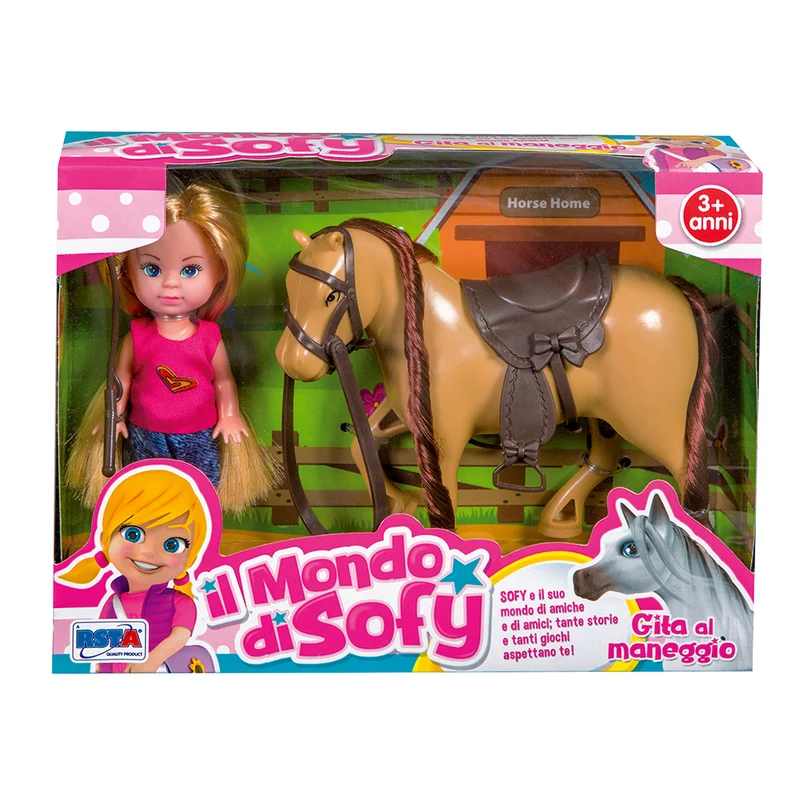 Playset Sofy Con Cavallini 10188 Ronchi
