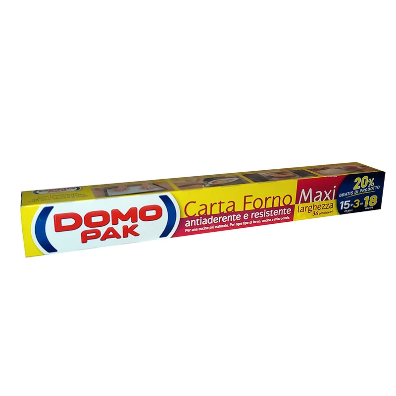 Carta Forno 15 Metri Domopak