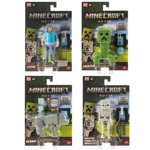 Minecraft The Movie Personaggi Assortiti