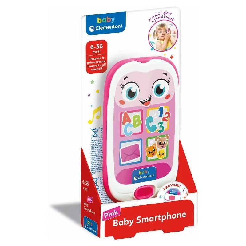 Baby Smartphone Pink