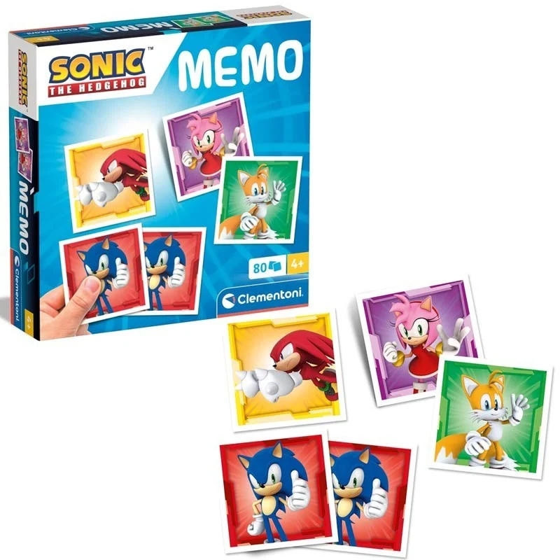 Memo Per Bambini Versione Sonic