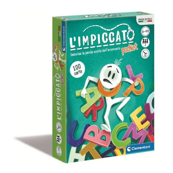 L'Impiccato Versione Tascabilee Gioco Da Tavolo
