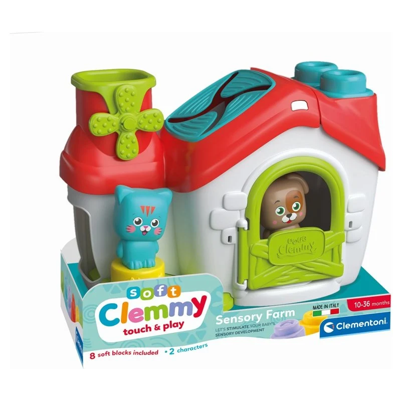 Soft Clemmy Playset Fattoria Mattoncini Morbidi