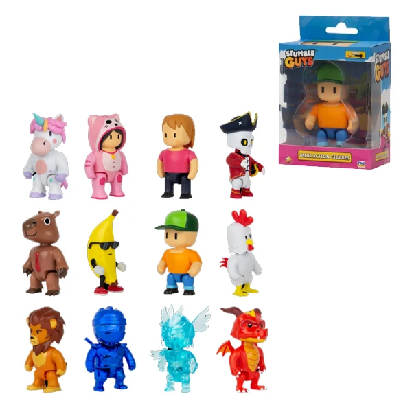 Stumble Guys Action Figure 8cm Assortite
