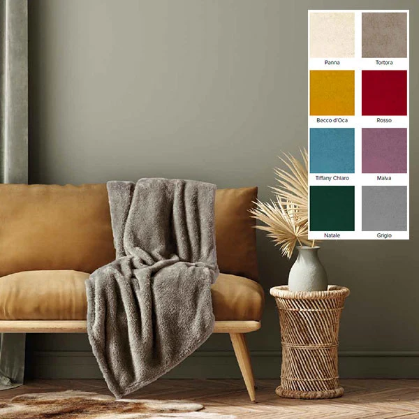 Plaid Masha 200x220cm Ecopelliccia Assortito