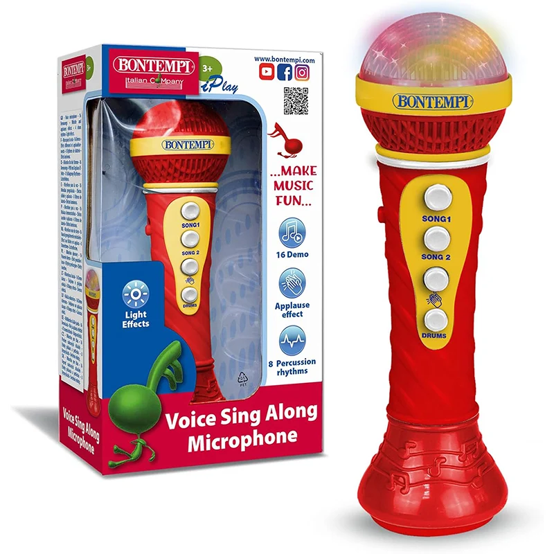 Microfono Karaoke Effetti Luminosi