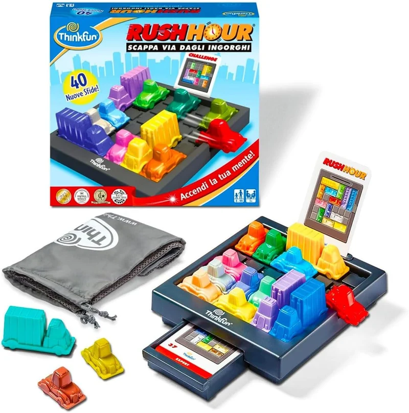 Thinkfun Rush Hour Refresh Gioco Da Tavolo