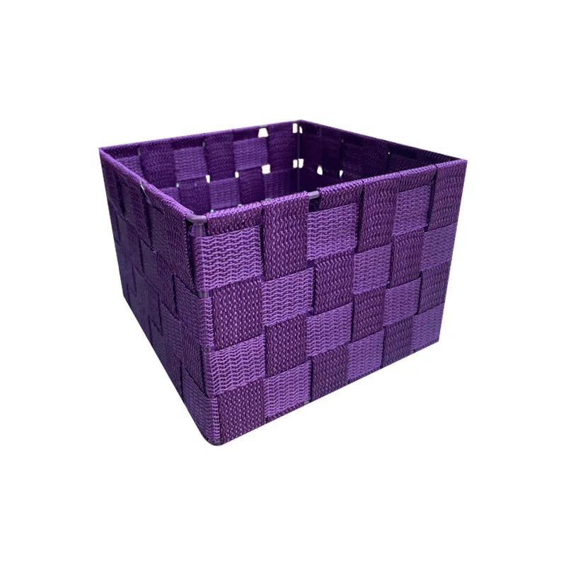Cestino Plot Quadrato Grande 17x17x12h 3 Assortiti