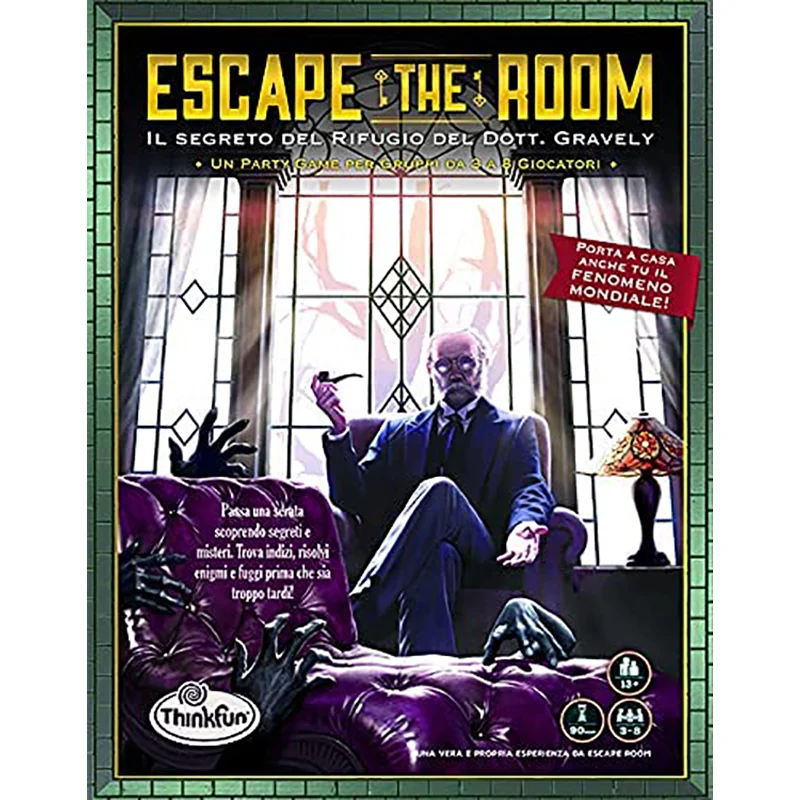 Escape The Room Gravelys Retreat Gioco Da Tavolo
