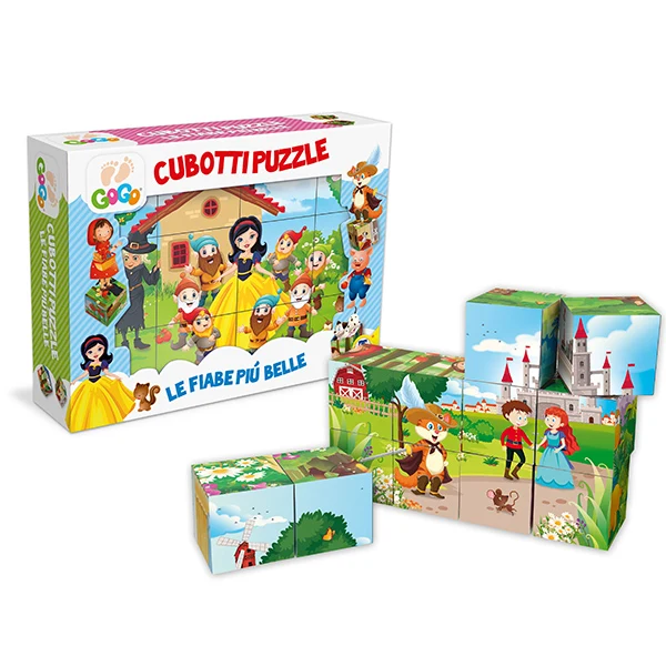 Cubi Fantasia 12 Pezzi Storie Fiabe/Fantasia62867