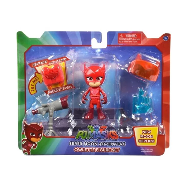 Pj Mask Gufetta 8cm Con Accessori B3805