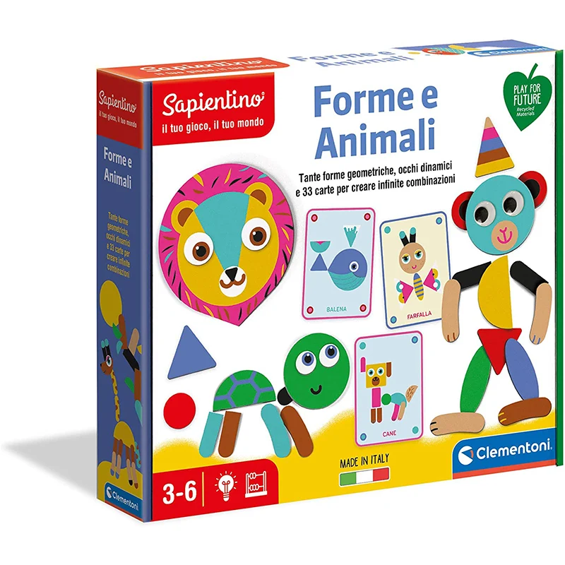 Clementoni Sapientino Forme E Animali