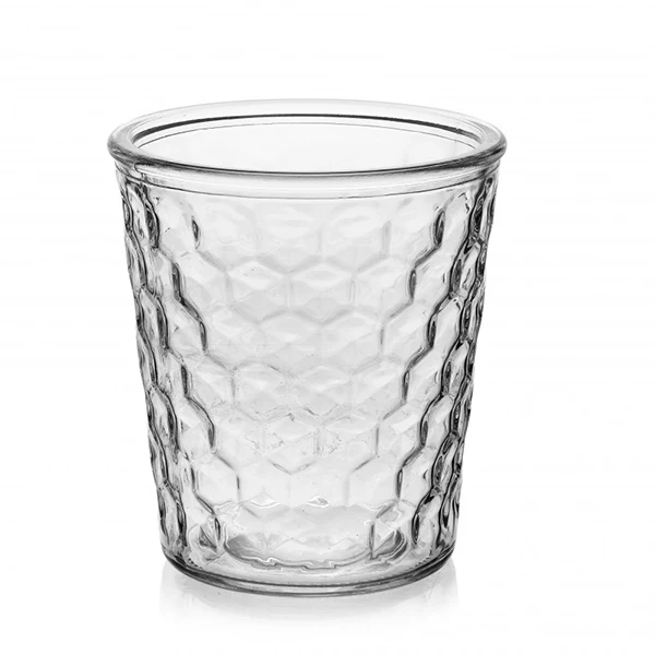 Vaso Vetro Teca H15