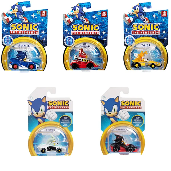 Jakks Sonic Modellino Die Cast 6cm Assortito