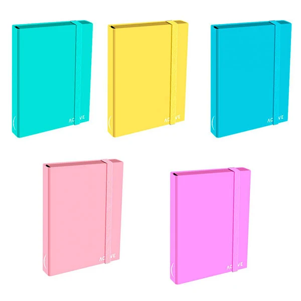 Porta Progetto Active Pastel Assortito