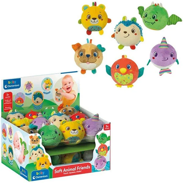 Baby Animal Soft Animal Friend Assortito