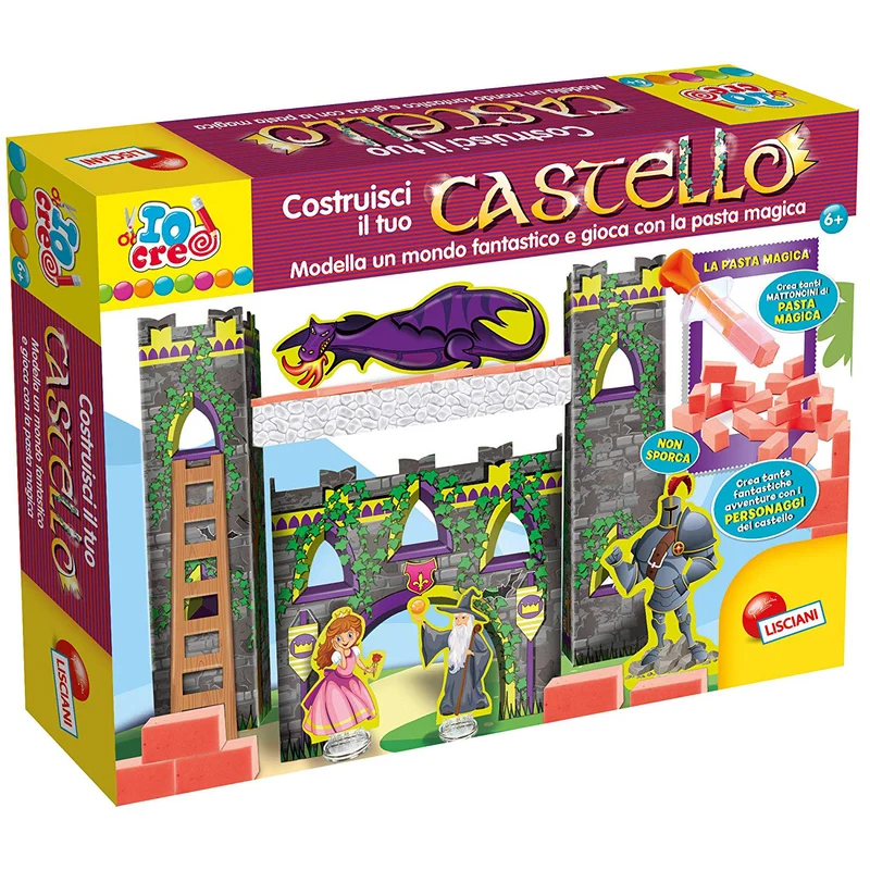 Lisciani Io Creo 68838 Costruisci Il Tuo Castello