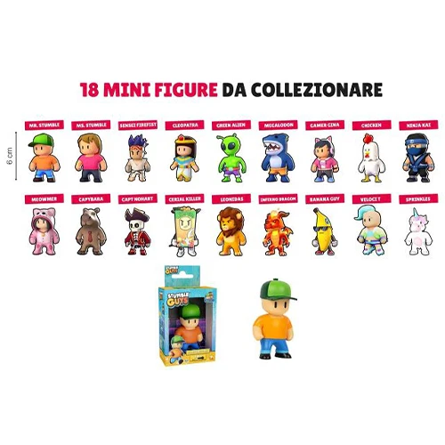 Stumble Guys Mini Figure 6cm