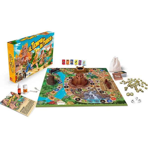 Il Tempio Di Fuoco 40x27x7 Gioco Da Tavolo