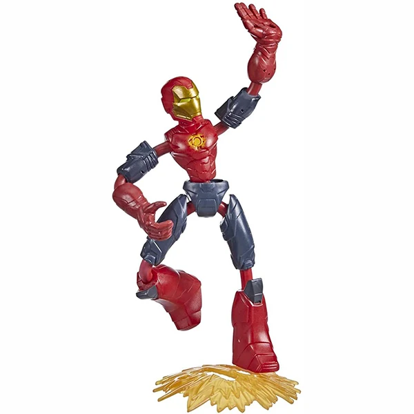 Marvel Avengers Bend Flex Iron Man Fire Mission
