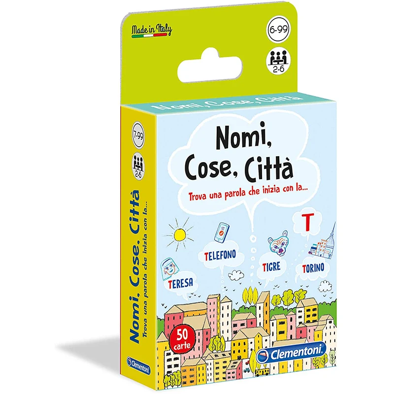 Nomi Cose Citta Gioco Da Tavolo