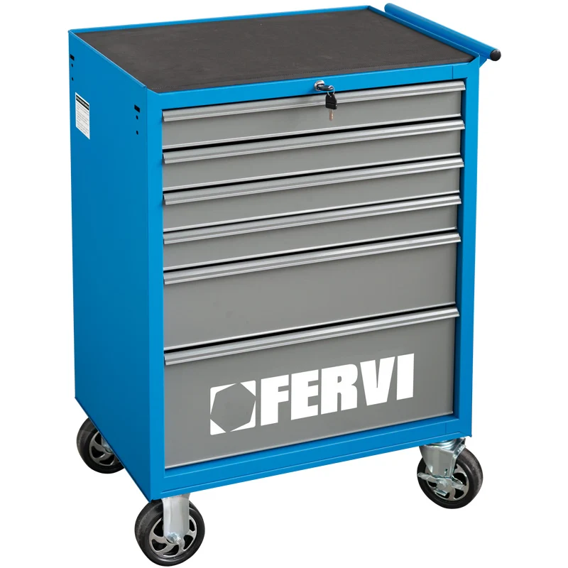 Carrello completo DI utensili Fervi