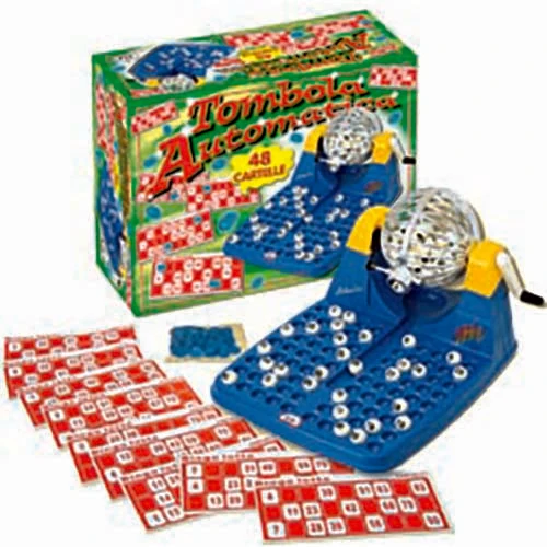 Tombola Automatica 48 Cartelle Gioco Da Tavolo