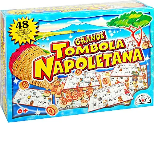 Tombola Napoletana 48 Cartelle Gioco Da Tavolo