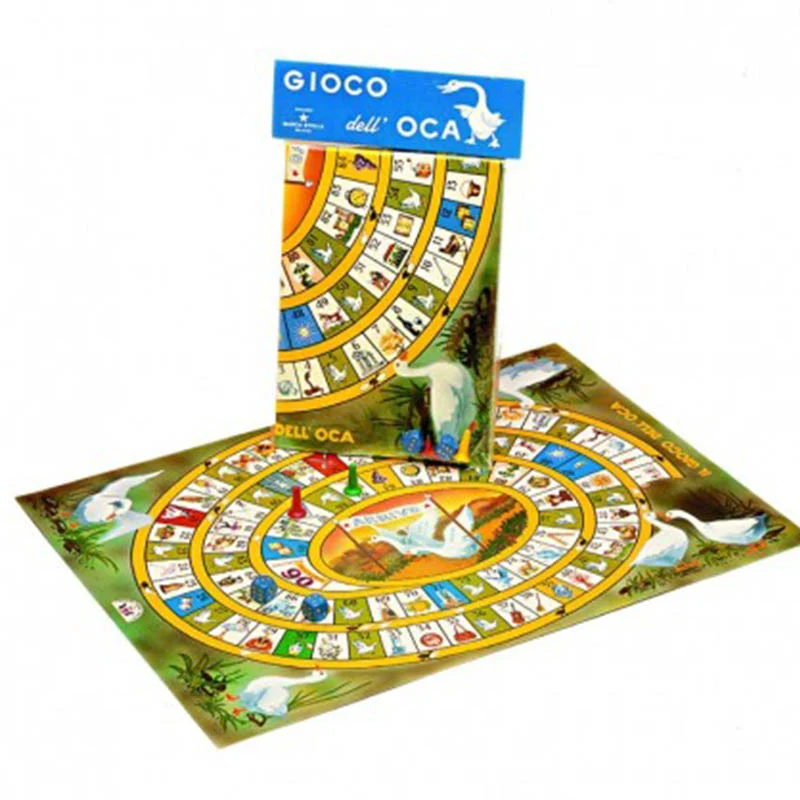 Gioco Dell'Oca In Busta Gioco Da Tavolo