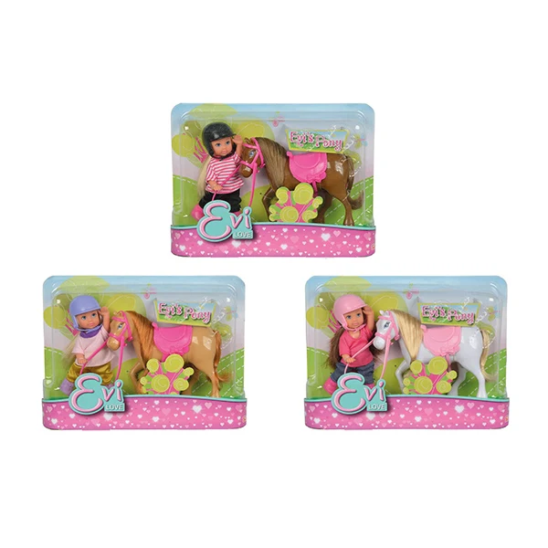 Evi Love Con Pony Bambola Evy Love Assortito