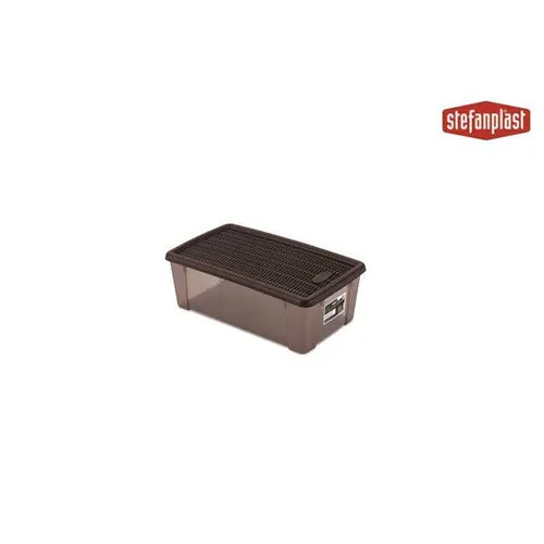 Scatola Multiuso Linea Elegance Moka Stefanplast