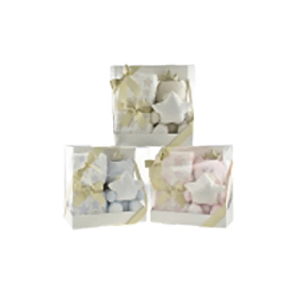 Peluche 20cm C/Plaid 90x75 3ass M14