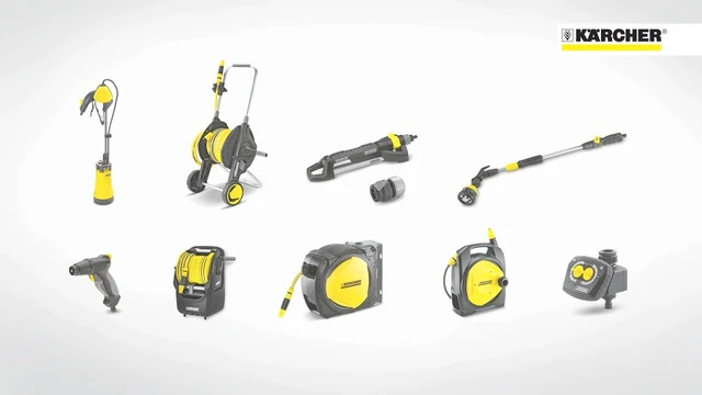 Carrello avvolgitubo HT 4.520 premontato con tubo da 1/2" _(Sottocategoria: Deposito tubi e carrello porta tubi)_ Kärcher