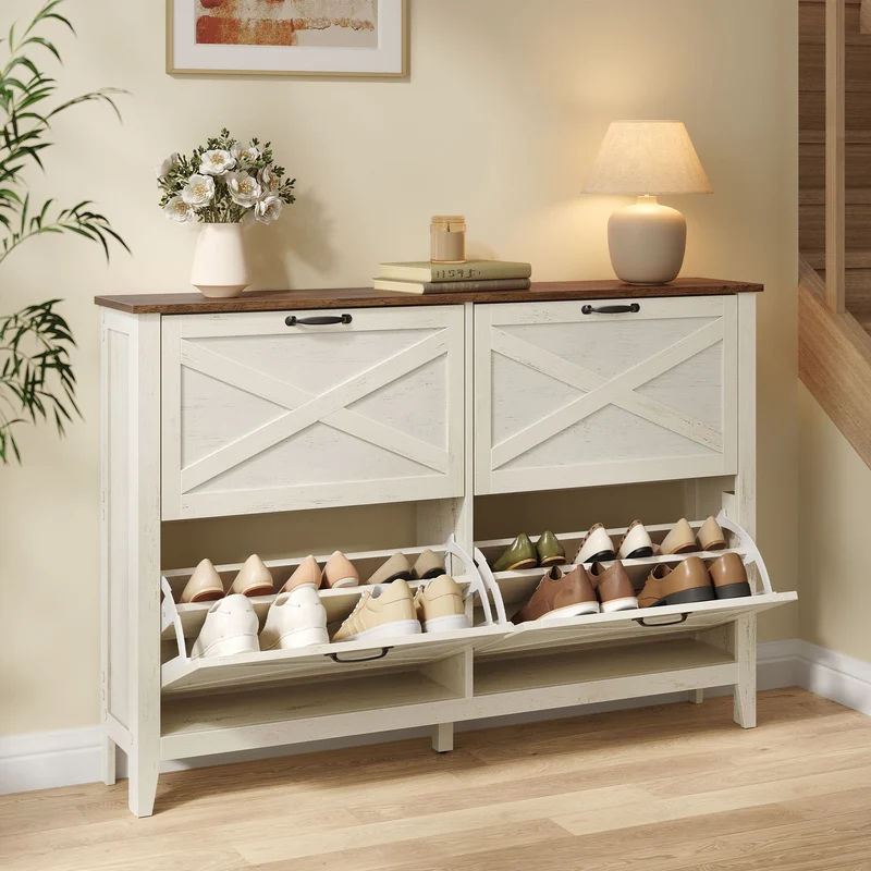 Arredo salvaspazio in stile rustico