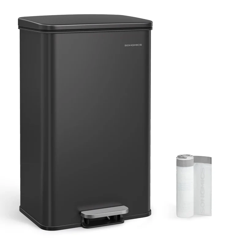 Pattumiera da Cucina 40 Litri Nero