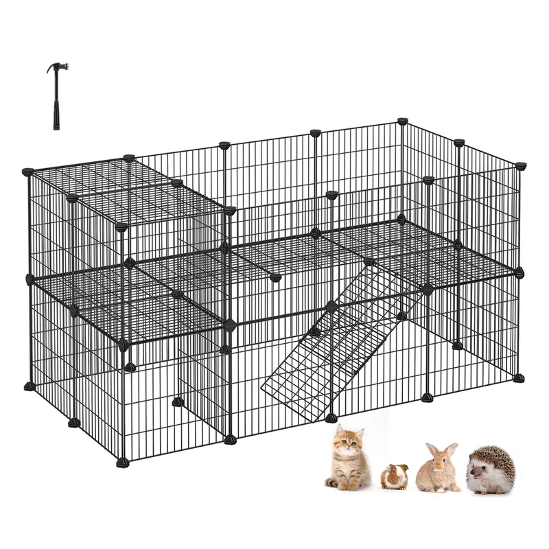 Recinzione per Animali a 2 Piani